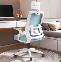 Chaises de bureau Chine : Chaise ergonomique à dossier haut entièrement en maille avec appui-tête réglable – Spécifications