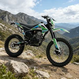 GX-CQR-CB300F Version Promotionnelle Nouvelle Moto Tout-Terrain à Essence 300cc <span class=keywords><strong>4</strong></span> <span class=keywords><strong>Temps</strong></span> Refroidie par Air 2 Soupapes Carburateur NIBBI PE30 SOHC - Product Image 2