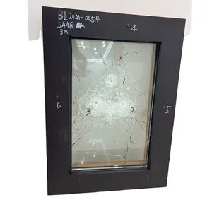 Ударопрочное пуленепробиваемое окно с тройным остеклением