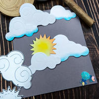Nuovo taglio metallo muore stampo Scrapbooking invito decorazione Aun Cloud Scrapbooking taglio muore