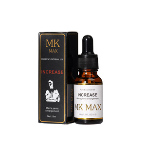 Huile de massage corporelle pour hommes MK MAX à base de plantes 10 ml, produits sexuels naturels purs de qualité supérieure pour la relaxation intime - Product Image 1