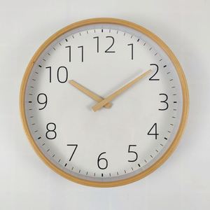 Quickly Create Exclusive Custom Corporate Logo <b>Silent</b> <b>Wall</b> <b>Clocks</b> in Multiple Sizes and Colors for Holiday Gifts - Product Image 1