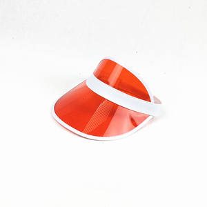 80s Retro Unisex Neon Sun Visor Hat Headband Cap para Golf Tennis Stag Poker Party - Product Image 3