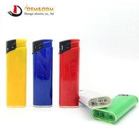 Briquet électronique jetable coloré Dongyi 2025 OEM 81mm pour cigares, avec logo personnalisé, à gaz