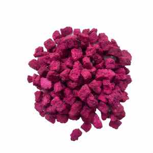 Cubos de Fruta del Dragón Roja Liofilizados Saludables |   Snacks de Fruta Crujiente Natural al por Mayor, Fabricante de Marca Privada OEM - Product Image 1