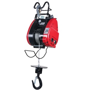220V 110V không dây điều khiển từ xa 300kg 500kg Tải công suất kim loại Micro dây dây điện Palăng cẩu tời từ nâng lên mới - Product Image 5