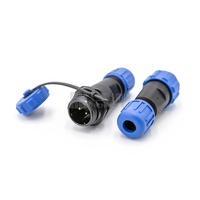 Connecteurs SP1310/S2 SP1311/P2 Weipu SP13 Connecteur IP68 2 broches Femelle Prise Mâle