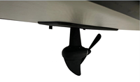 Planche à pagaie gonflable Geetone Pedal SUP, 335 cm, pour une personne, à utiliser en mer