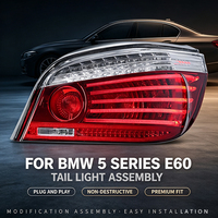 Conjunto de Luces Traseras para BMW Serie 5 E60 03-11, Modificación Retrofit con Luces LED de Circulación Diurna, 12V, 6000 Lúmenes, 4000K