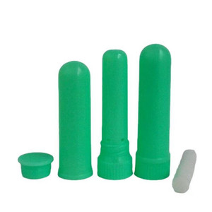 Großhandel Leere Aroma therapie Aroma Nasen inhala toren Stick Kunststoff Nasen ätherisches Öl Inhalator Tube Stick mit Etikett - Product Image 1