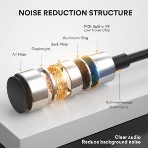 MAONO Professional Lavalier Microphone Collar <strong>Mic</strong> Wired <strong>Lapel</strong> Microphone for Interview Phone Live Streaming <strong>Lapel</strong> <strong>Mic</strong> - Product Image 2