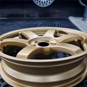 Jantes forgées LZT-1089 18 19 <span class=keywords><strong>pouces</strong></span> 6x114.3 à déport négatif monobloc or mat en alliage d'aluminium 6061 pour Dodge Viper - Product Image 2