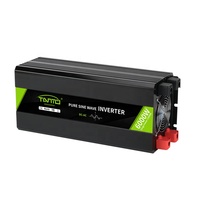 Convertisseur de puissance à onde sinusoïdale pure Tianmo 6000W DC12V 24V 48V vers AC220V 110V 6kw, convertisseur solaire hors réseau