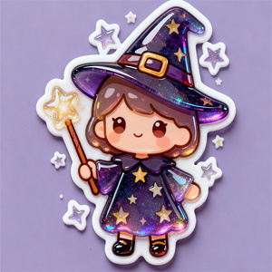 Niedlicher Kawaii Anti-UV Wasserfester Epoxid-Aufkleber Cartoon Handyhülle/Laptop-Dekor <span class=keywords><strong>3D</strong></span> Feiertagsdekoration - Product Image 4