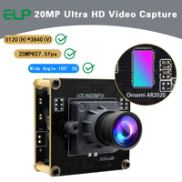 ELP 20MP 5120*3840 USB3.0 Modul Kamera Sensor AR2020 Lensa Dudukan M12/M16 UVC Plug & Play Webcam untuk Windows/Linux/Mac/Android