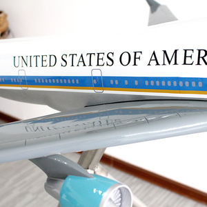 Enviado a nivel mundial B747 1,2 M modelo de avión de fibra de vidrio 120CM 747 coleccionista de aviación sueño regalo de lujo corporativo - Product Image 6