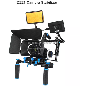 Vendita Tik tok sistema di stabilizzazione Photo Studio accessorio stabilizzatore per fotocamera DSLR Rig Movie Kit Support Cage Matte Box Focus D221 - Product Image 2