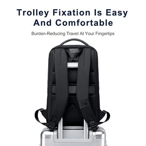 Mochila Arctic <span class=keywords><strong>Hunter</strong></span> para Hombre, Impermeable, para Portátil, con Puerto de Carga USB, Cierre de Cremallera de Poliéster, Correa con Amortiguación de Aire - Product Image 5