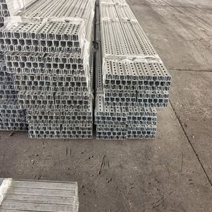 Profilé en acier galvanisé électrolytique industriel 41x41x2,5 mm (1-5/8 x 1-5/8 pouces) - Product Image 3