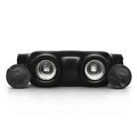 Isolé 250MCM-6AWG Noir Pré-rempli Aluminium et Cuivre Un Fil Par Borne Connecteurs USA