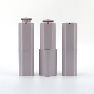 ABS Plastic Water-based Materials Lotion <b>Pump</b> Bottle Square Shape 50ml Cosmetic Packaging Screen Printing With Rotary <b>Pump</b> Head - Product Image 4