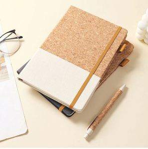 <b>A5</b> Weekly Planner Agenda Lined Cork Notebook Customized <b>Notepad</b> for Office Supplies - Product Image 2
