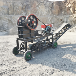 Trituradora de Mandíbulas Diésel PE150*250 con Cinta Transportadora para Trituración Primaria de Piedra, <span class=keywords><strong>Roca</strong></span> y Mineral, y Manejo de Materiales - Product Image 2