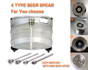 Fût Euro/US en acier inoxydable 20L 30L 50L compatible <span class=keywords><strong>Adsg</strong></span> Spear - Product Image 3