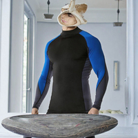 Licra de Alta Calidad al por Mayor, Licra Personalizada de Manga Larga, Licra Elástica de Secado Rápido para Fitness y Natación