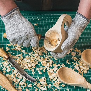 Juego de 3 Cuchillos para Tallar Madera, Apto para Principiantes y Novatos, Herramientas para Tallar Cucharas - Product Image 4