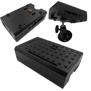 Boîtier pour appareil photo Raspberry PI 4B 3B + 3B compatible avec les dissipateurs thermiques à ventilateur - Product Image 2