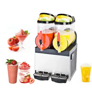 Changtian Industriële Koolzuurhoudende Versus Niet-Koolzuurhoudende Slush Machine Commerciële Slush Machine Met Handvat Maken In China (Xrj-3x10l)