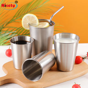 Gobelet à bière en acier inoxydable 250ml 300ml 350ml 500ml Incassable Sans BPA Réutilisable pour Bar Fête Extérieur - Product Image 2