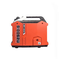 Générateur d'essence portable silencieux BISON CHINA à 4 temps monocylindre 2500W 2.5kW avec démarrage à distance DC AC 50/60Hz CE 8.3L