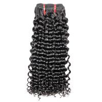 Extensions de cheveux humains Remy de qualité supérieure 12A, tissage double machine, vague profonde, cheveux vierges vietnamiens, perruque rideau