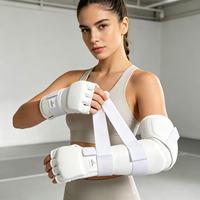 Protections intégrées pour les mains et les coudes de Taekwondo et de Karaté, avec fermeture Velcro, faciles à porter pour l'entraînement et le combat
