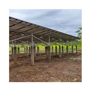 Ensemble complet marché de l'UE grand projet montage solaire Pv support en acier Installation sol fermes système d'énergie