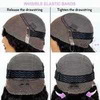 Perruques sans colle 13x6 pour Lace Frontal, Perruque 360 Full Lace en Cheveux Indiens, Perruques Naturelles Lisses, Ondulées, Bouclées Profondes, Perruques Naturelles en Cheveux Humains