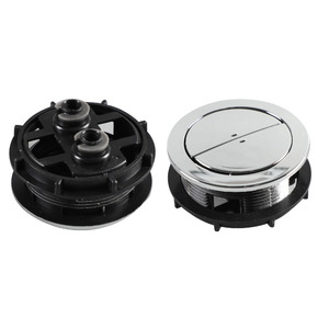 Toilet Tank <b>Button</b> Abs Material Dual Flush Minimalist Design Easy Installation - Product Image 3