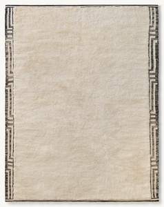 Alfombra Marroquí Hecha a Mano con Lana, Alfombra Bereber Geométrica Moderna, Alfombra de Lujo Ecológica, Lavable y Antideslizante para Piso de Baldosas - Product Image 1