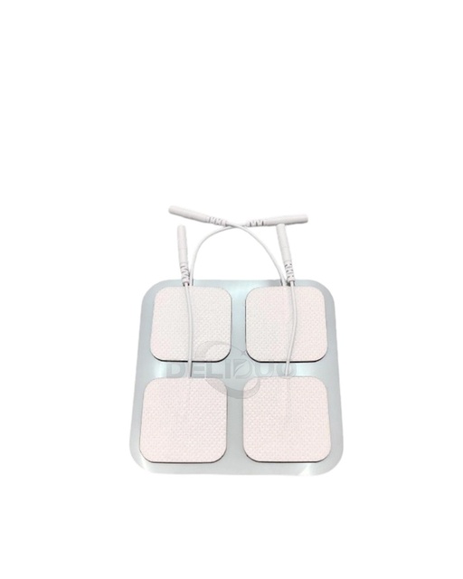 Nerve Muscle Stimulator Ten Patches Ecg Electrode Body Pain Relief TENS Pad Adhesive Replacement Reusable Self-adhering Ten Unit