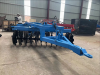 Herse à disques de type large à chenilles robuste, cultivateur à coupe profonde pour la préparation du sol agricole, pour utilisation avec un tracteur, sol puissant