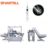 Lini Produksi Jarum Suntik Sekali Pakai Luer Lock Kelas Medis SMARTELL, Dikontrol PLC, Garansi 1 Tahun