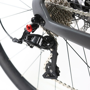 Bicicleta de Carretera de Fibra de Carbono TWITTER R10 de 24 Velocidades con Frenos de Disco Hidráulicos y Horquilla de Pedal Ordinaria, Bicicleta de Carreras Aerodinámica de 24 Marchas - Product Image 2