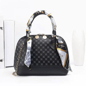 กระเป๋าถือสะพายไหล่หนังแท้ผู้หญิงขายส่งจากโรงงาน กระเป๋าโท้ทผู้หญิงลายพิมพ์แฟชั่นทรงเปลือกหอย กระเป๋าหนัง PU ผู้หญิง - Product Image 3