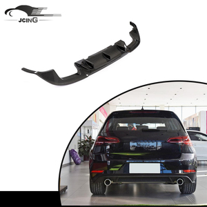 Diffuseur de pare-chocs arrière MK7.5 en fibre de carbone pour VW Volkswagen Golf 7.5 <span class=keywords><strong>GTI</strong></span> 2D 4D Hatchback <span class=keywords><strong>2018</strong></span> - 2020 Pas pour 7.5R - Product Image 2