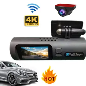 2024 tiktok trend bestseller 4K Dash Cam, Front- und Rückfahrkamera, WLAN-Dash-Kamera für Autos, UHD-Dashcam mit APP-Steuerung PK M300