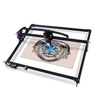 Kleine Home 6550 Desktop Diode Lasergraveermachine voor hout, MDF, leer, luchtgekoelde halfgeleiderlaser snijmachine DIY hobby