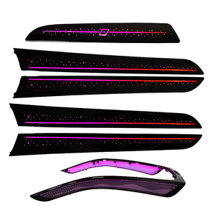 Luz Ambiental de 64 Colores con Efecto Cielo Estrellado de 5V para Audi A4 B8 2007-2015, Lámparas de Atmósfera, Iluminación Interior Automática con Efecto Arcoíris Dinámico - Product Image 1