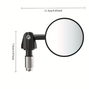Espejo Retrovisor para Motocicleta, Modificado, Nuevo, con Alerón Fijo, Universal, Amplio Campo de Visión, Reflectante - Product Image 3